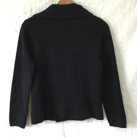 Chico's Black Gold Zip Up Jacket - Picture 7 of 13